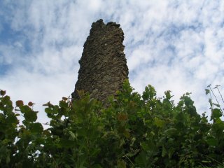 les ruines de Clavelier XIII-XV siecle