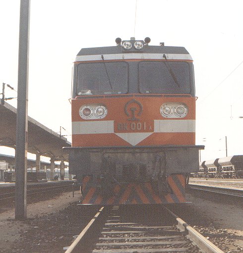 locomotive 8K en gare de Belfort