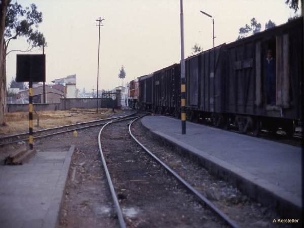 La gare d'Huancayo