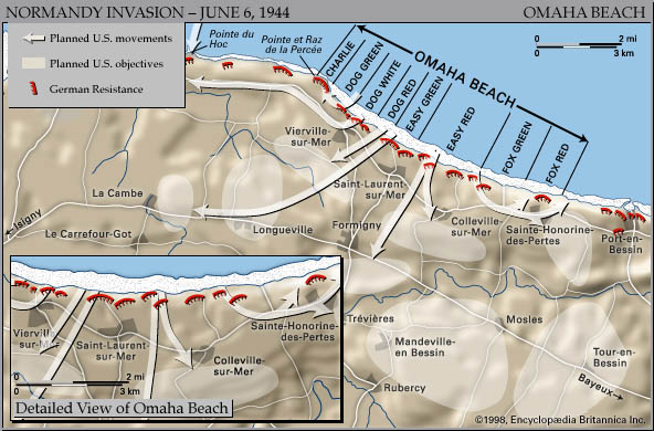  Été 1944 : la bataille de Normandie Objectif